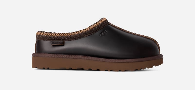Superge in čevlji UGG UGG Tasman LTHR Leather Slippers Rjava | 1170292-IWD