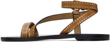 Superge in čevlji ISABEL MARANT Isabel Marant Jopee Studded Leather Sandals Rjava | SD0228FA-C1B05S, 2