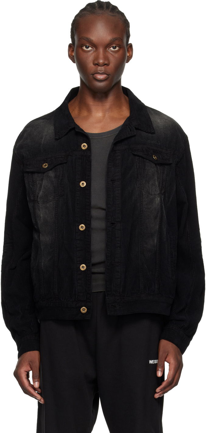 Jakna We11done We11done Faded Corduroy Jacket Črna | WD-JK2-24-082-U-BK, 0
