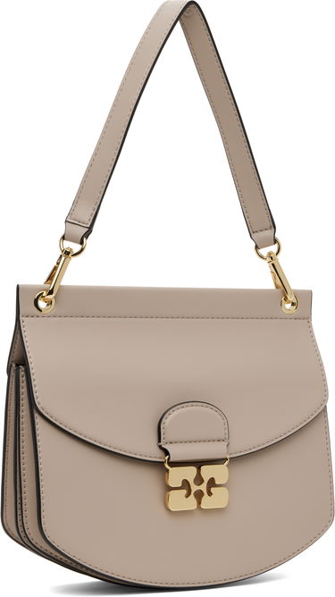 Torbica GANNI GANNI Small Apo-G Shoulder Bag Bež | A6460, 1