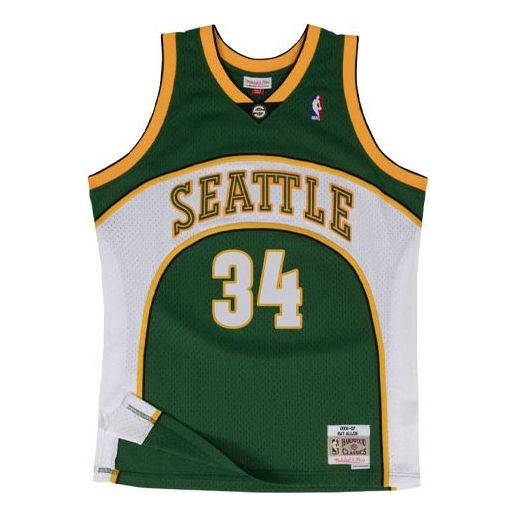 Dres Mitchell & Ness Mitchell & Ness SuperSonics Ray Allen Swingman Jersey Zelena | SMJYCP20035-SSUDKGN06RAL
