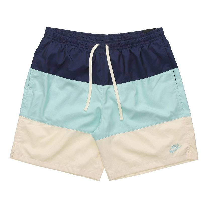 Kopalke Nike Woven Colorblock Sports Shorts Modra | CJ4488-382