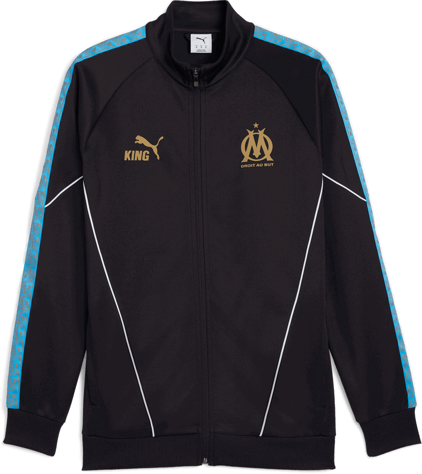 Jakna Puma Puma KING Olympique de Marseille Anthem Jacket Mornarica | 781557-16