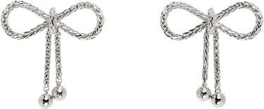 Uhani Blumarine Blumarine Bow Drop Earrings Kovinski | P522W310A, 0