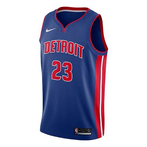 Dres Nike Detroit Pistons #23 NBA Fan Edition Jersey Modra | 864473-402