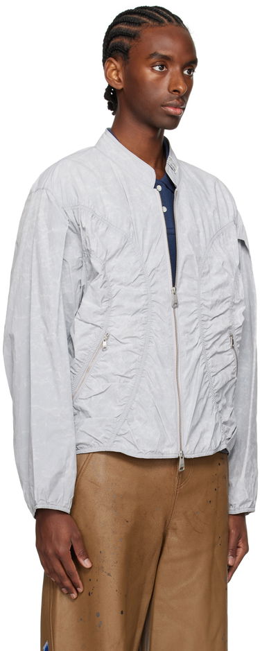 Bomber jakna ADER ERROR Ruched Bomber Jacket Siva | BN01SSJK0809LG, 1