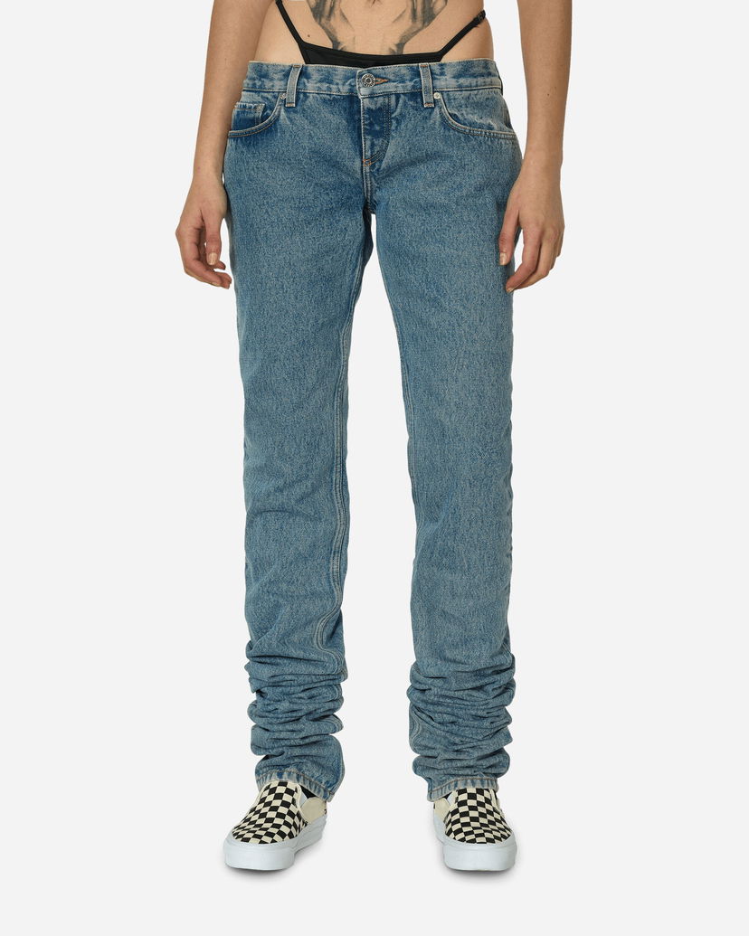 Kavbojke Jean Paul Gaultier Shayne Oliver Skinny Jeans Modra | PA116LP-D010 56