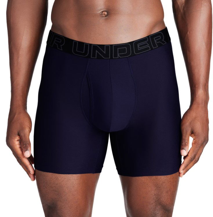 Boksarice Under Armour Under Armour UA Performance Tech Solid 6-Inch Boxer Briefs Mornarica | 1383849-410, 1