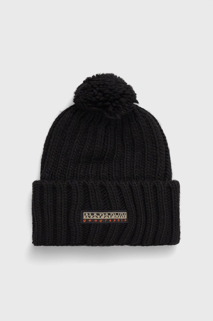 Beanie Napapijri Beanie Črna | NP0A4GKA0411, 0