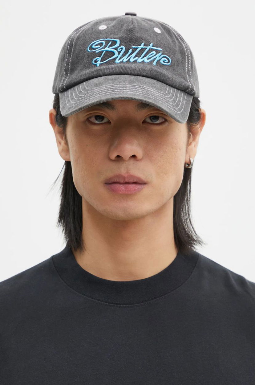 Kapa Butter Goods Jive Pinch Front Baseball Cap Siva | BG243803