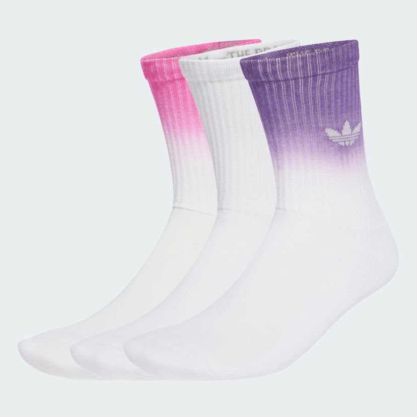 Nogavice adidas Performance Ombre Crew Socks - 3 Pairs Lila | JX5220