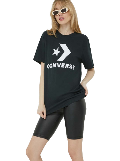 Majica Converse Large Logo St Chev Tee Črna | 10025458.A02