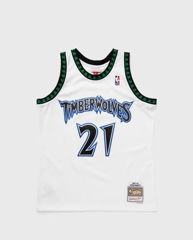 Dres Mitchell & Ness Mitchell & Ness Minnesota Timberwolves Kevin Garnett #21 Jersey Bela | JY11624-MTIWHIT, 2