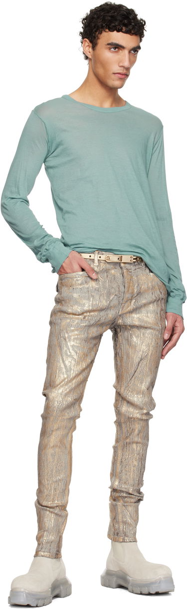 Pasovi Rick Owens Rick Owens Spalla Tongue Belt Bež | RA01E0680 LGEMGH, 2