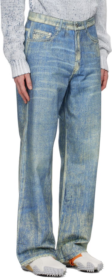 Kavbojke Camper Camperlab Paint Print Jeans Modra | AU00022-002, 1