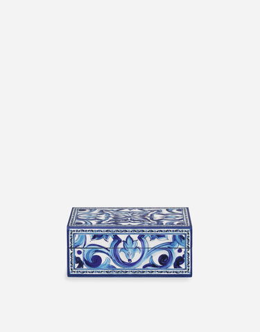 Home decor Dolce & Gabbana Dolce & Gabbana Small Decorated Plexiglass Box Modra | TCC202TCAMYUB008, 1