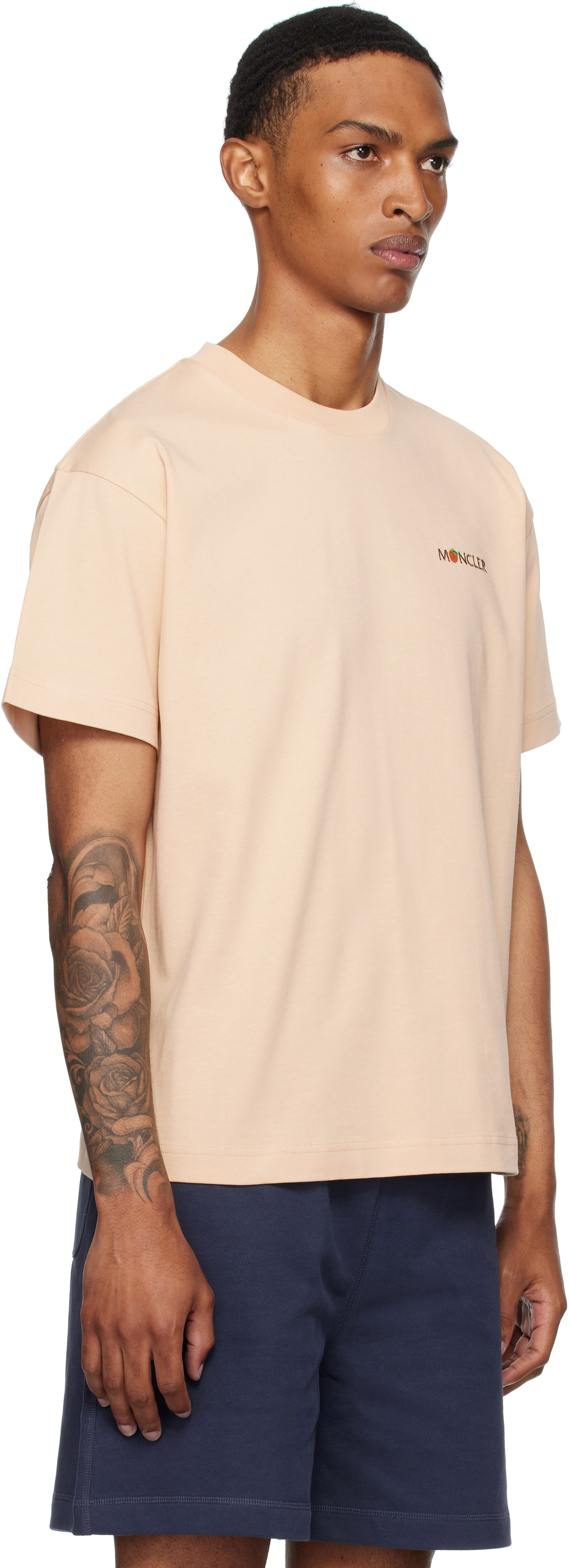 Majica Moncler Moncler Genius x Gilga Farm Short Sleeve T-Shirt Bež | K24028C0000589AZ9, 1