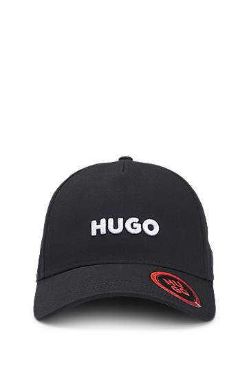 Kapa BOSS HUGO Cotton-twill Cap with Logo Črna | 50533410
