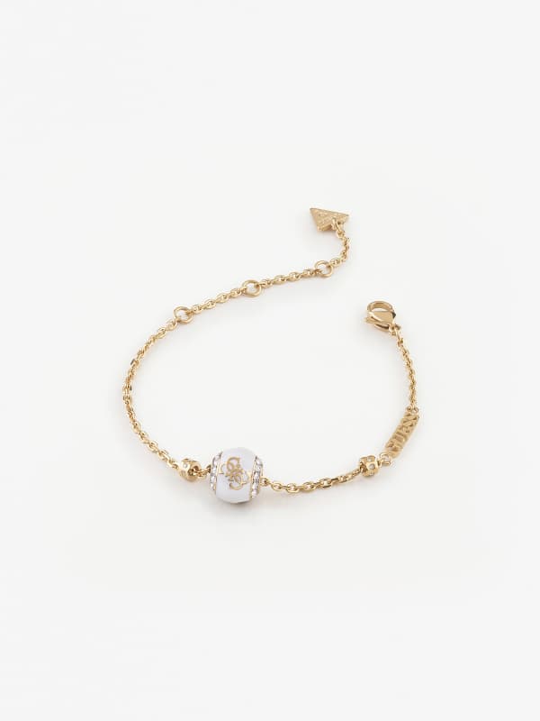 Zapestnica GUESS "4G Loop” Bracelet Kovinski | JUBB02282JW, 0