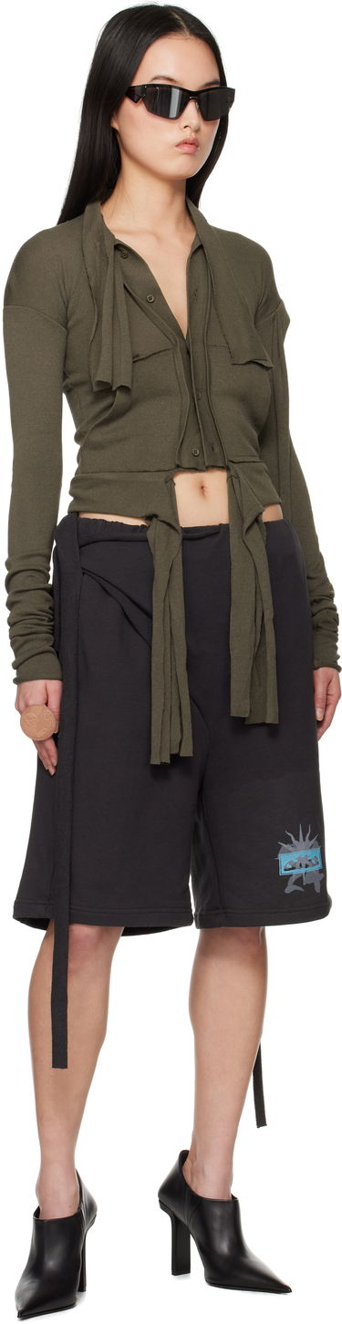 Srajce Ottolinger Ottolinger Extended Trim Cardigan Zelena | 10560030601, 3
