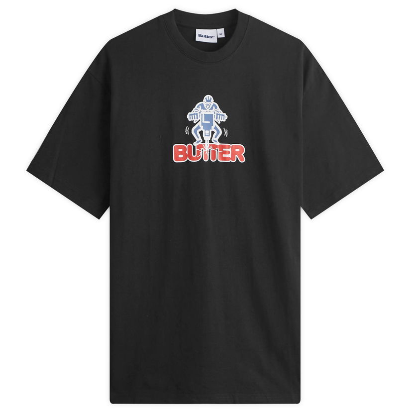 Majica Butter Goods Jack Hammer T-Shirt Črna | BGQ224D20503