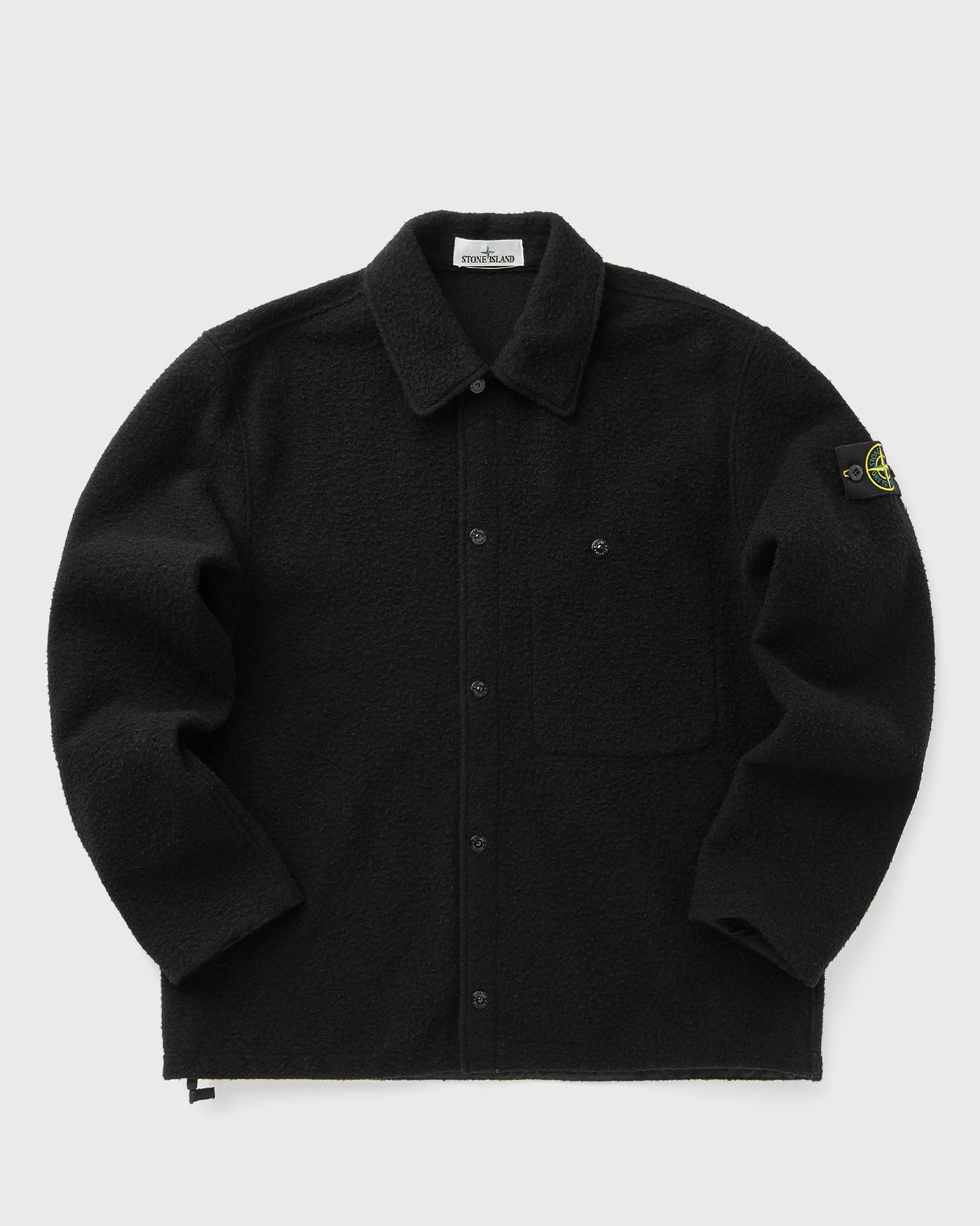 Srajce Stone Island Stone Island Bouclé Overshirt Črna | K2S151200021S0214.V0029, 0