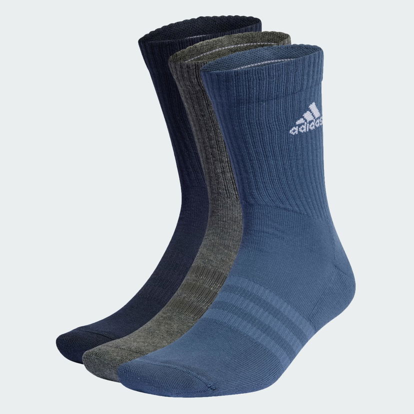 Nogavice adidas Performance Cushioned Crew Socks – 3 pairs Večbarvna | IP2634
