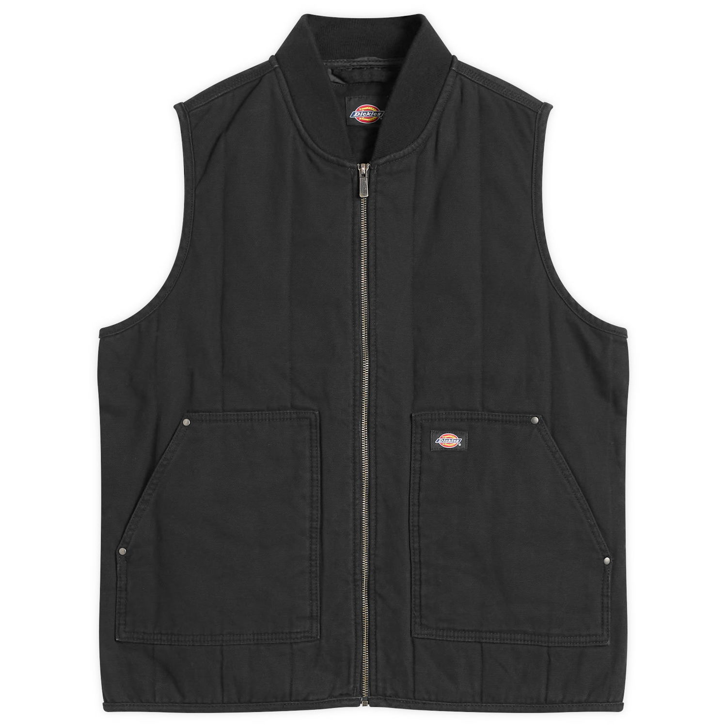 Telovnik Dickies Quilted Canvas Vest, Size Large Črna | DK0A87O4BLK1, 0
