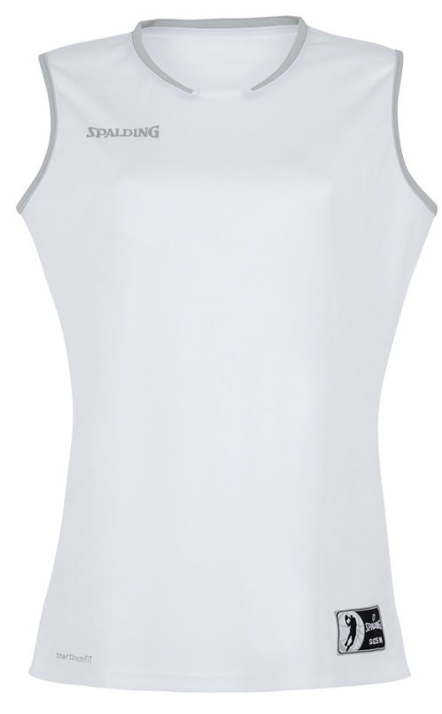 Majica brez rokavov Spalding Spalding Move Tank Top Bela | 3002145-02, 0
