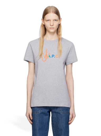 Majica A.P.C. JW Anderson x T-Shirt Siva | COGVA-M26299