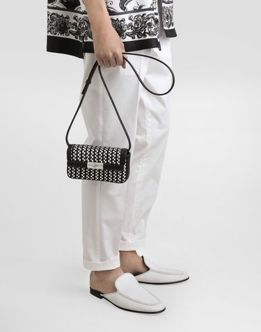 Torba za čez ramo Dolce & Gabbana Dolce & Gabbana Marlene Minibag Crossbody With Checkered Weave Večbarvna | BP3415A9N7989697, 1