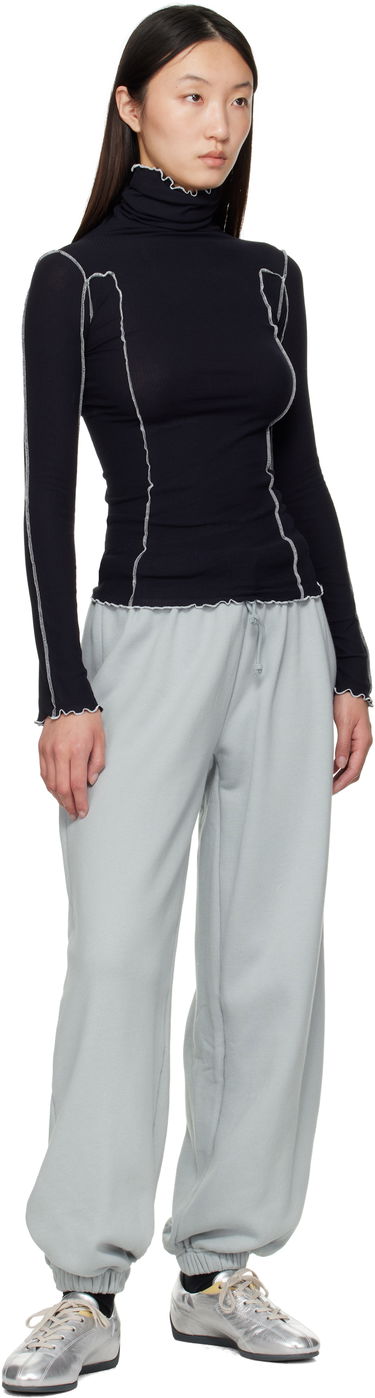 Pleteni pulover Baserange Baserange Omato Turtleneck Top Črna | TTOMT-CR-AU25, 3