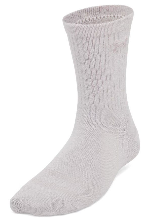 Nogavice Under Armour Under Armour UA Essential Mid Crew Socks 3-Pack Siva | 1382942-289