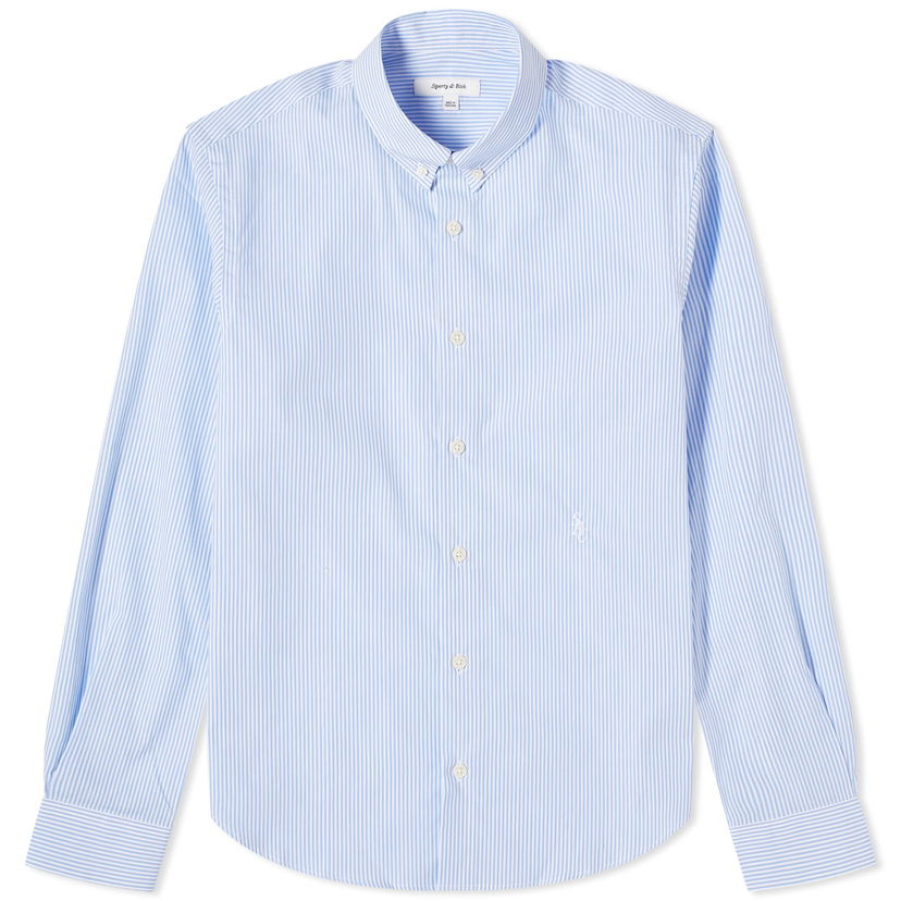 Srajce Sporty & Rich Button Down Shirt Modra | STAW2315BS