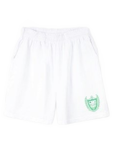Kratke hlače Sporty & Rich Berverly Hills Gym Shorts Bela | SH453WH