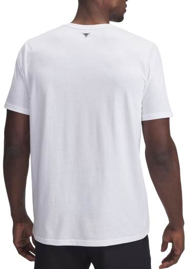 Majica Under Armour Project Rock Iron Paradise T-Shirt Bela | 1389945-100, 2