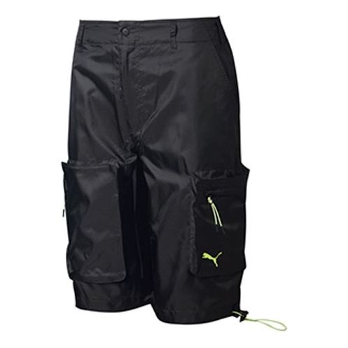 Kratke hlače Puma Central Saint Martins Woven Cargo Shorts Črna | 597196-01