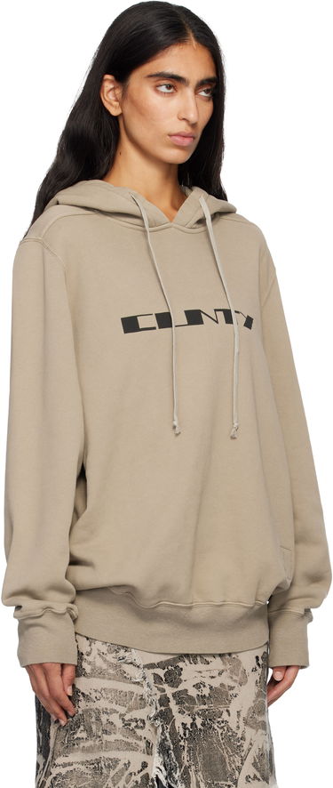 Pulover Rick Owens Concordians Oversized Hoodie Rjava | DS02E7241 FSLP2P, 4