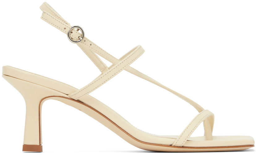 Modni dodatki Aeyde Aeyde Elise Heeled Sandals Bež | A11-HS-ASTS65CI-0121-100-007