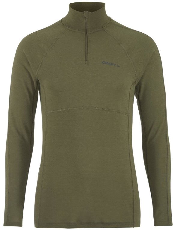 Majica Craft Craft ADV Wool Merino HZ Long Sleeve Shirt Zelena | 1914109-664000