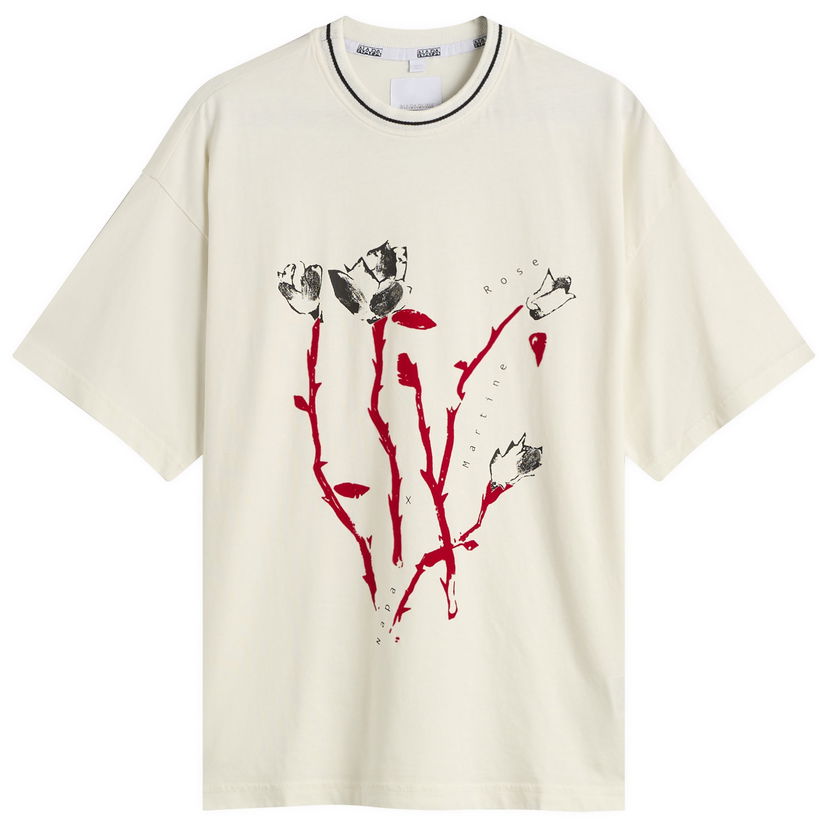Majica Napapijri Martine Rose Rose Graphic T-Shirt Bež | NP0A4I56-206
