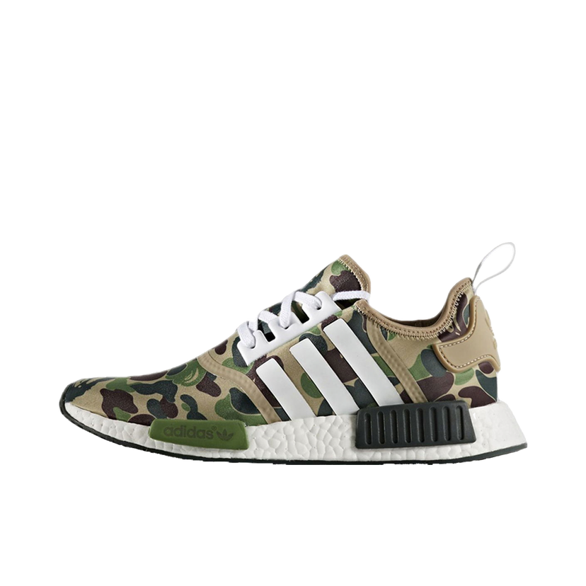 Superge in čevlji adidas Originals Bape x NMD R1 Zelena | BA7326
