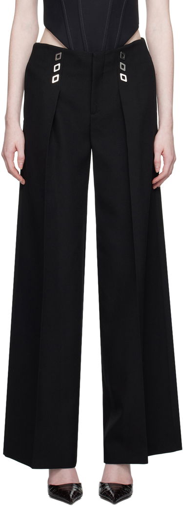 Hlače Dion Lee Diamond Stud Trousers Črna | C2160F23, 0
