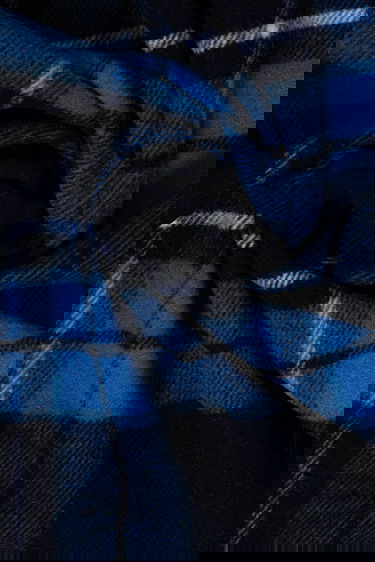 Šala ADER ERROR Wool Plaid Fringe MUFFLER Večbarvna | BN01FWAC0401BK, 2