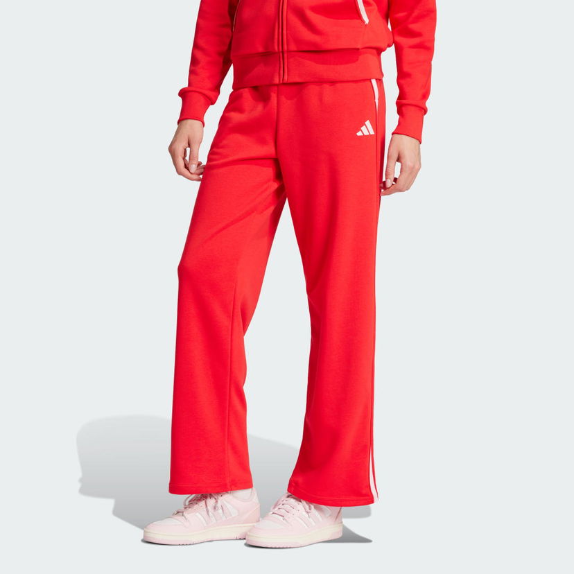 Hlače adidas Performance Essentials Color Pop French Terry Pants Rdeča | JG6252
