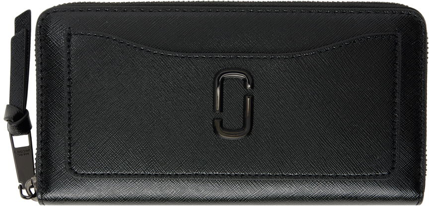 Denarnica Marc Jacobs Marc Jacobs 'The Continental' Zip Around Wallet Črna | 2F3SMP047S07, 0