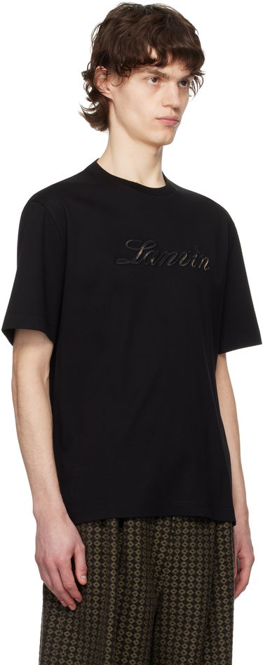 Majica LANVIN Lanvin Logo T-Shirt Črna | RM-TS0115-J171-P25, 1