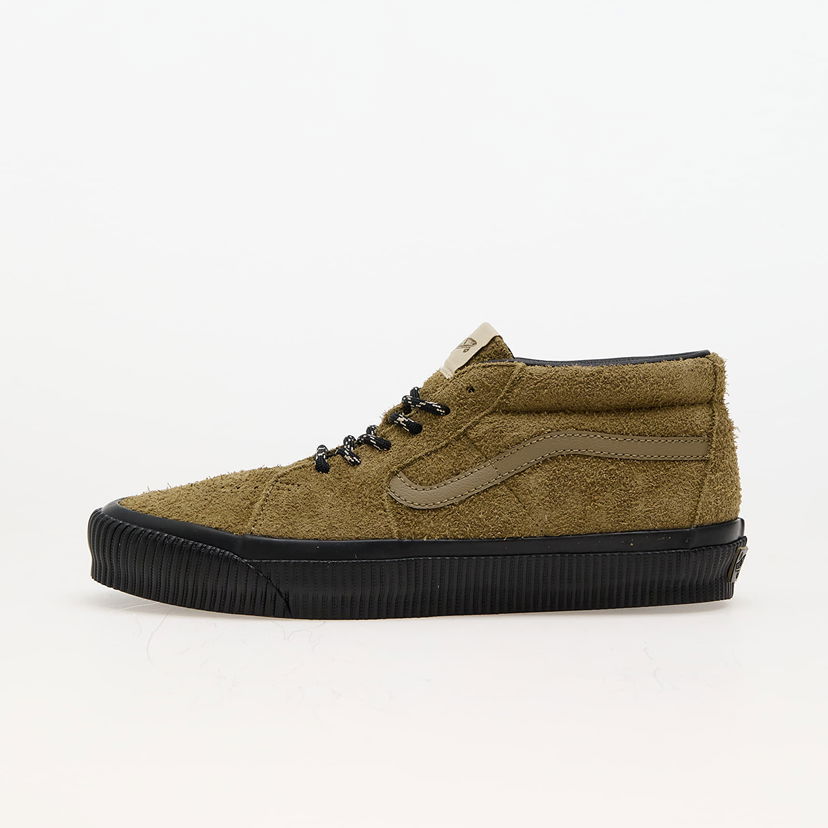 Skateboarding Vans Sk8-Mid Reissue 83 LX Creep Gothic Olive Zelena | VN000CQQCUQ1