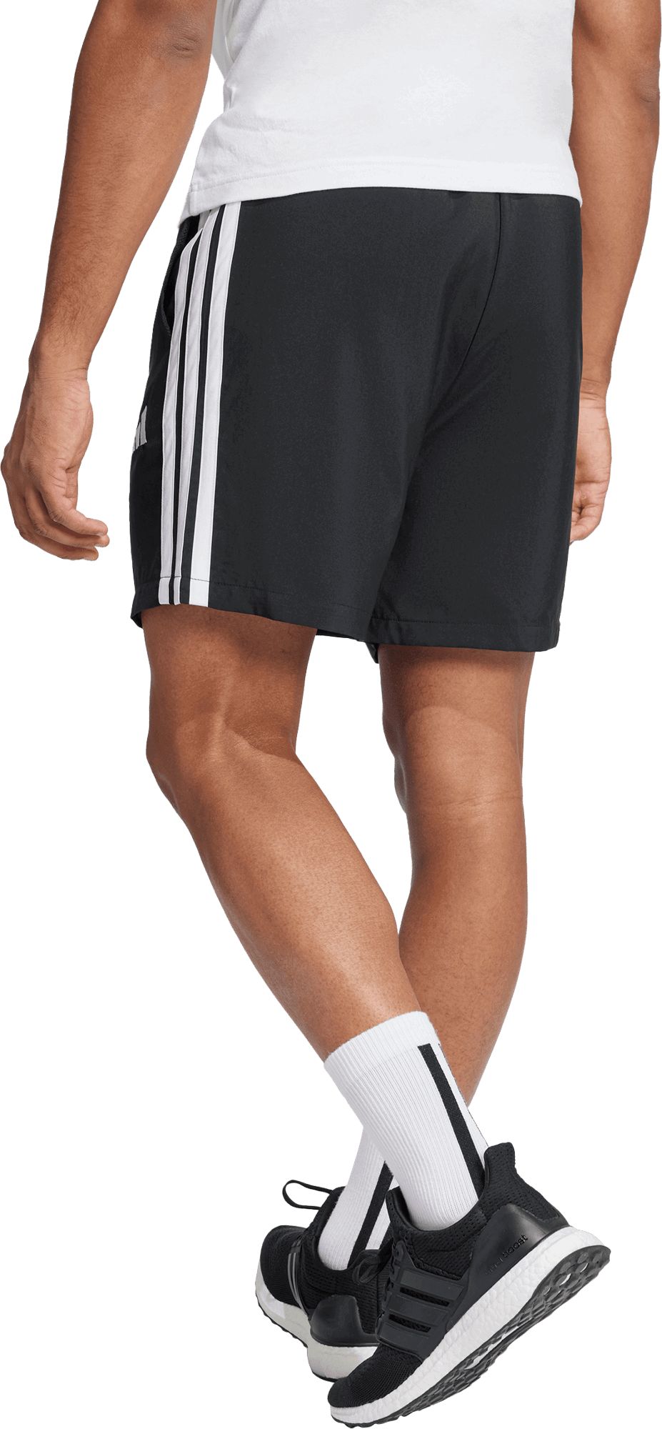 Kratke hlače adidas Originals Essential 3-Stripes Chelsea Shorts Črna | JE6436, 1