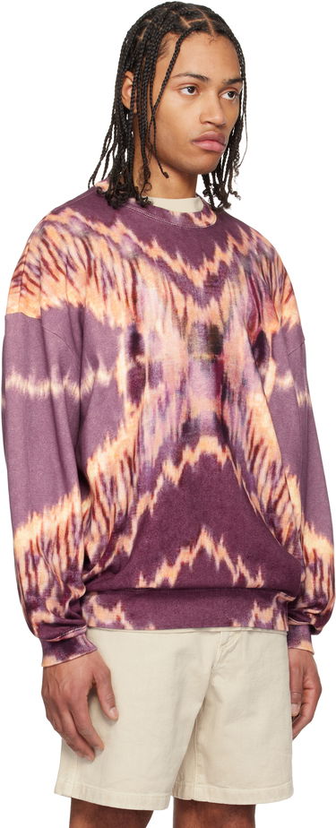Pleteni pulover ISABEL MARANT Isabel Marant Dobbie Tie-Dye Sweatshirt Lila | 25PSW0156HA-C1M03H, 1